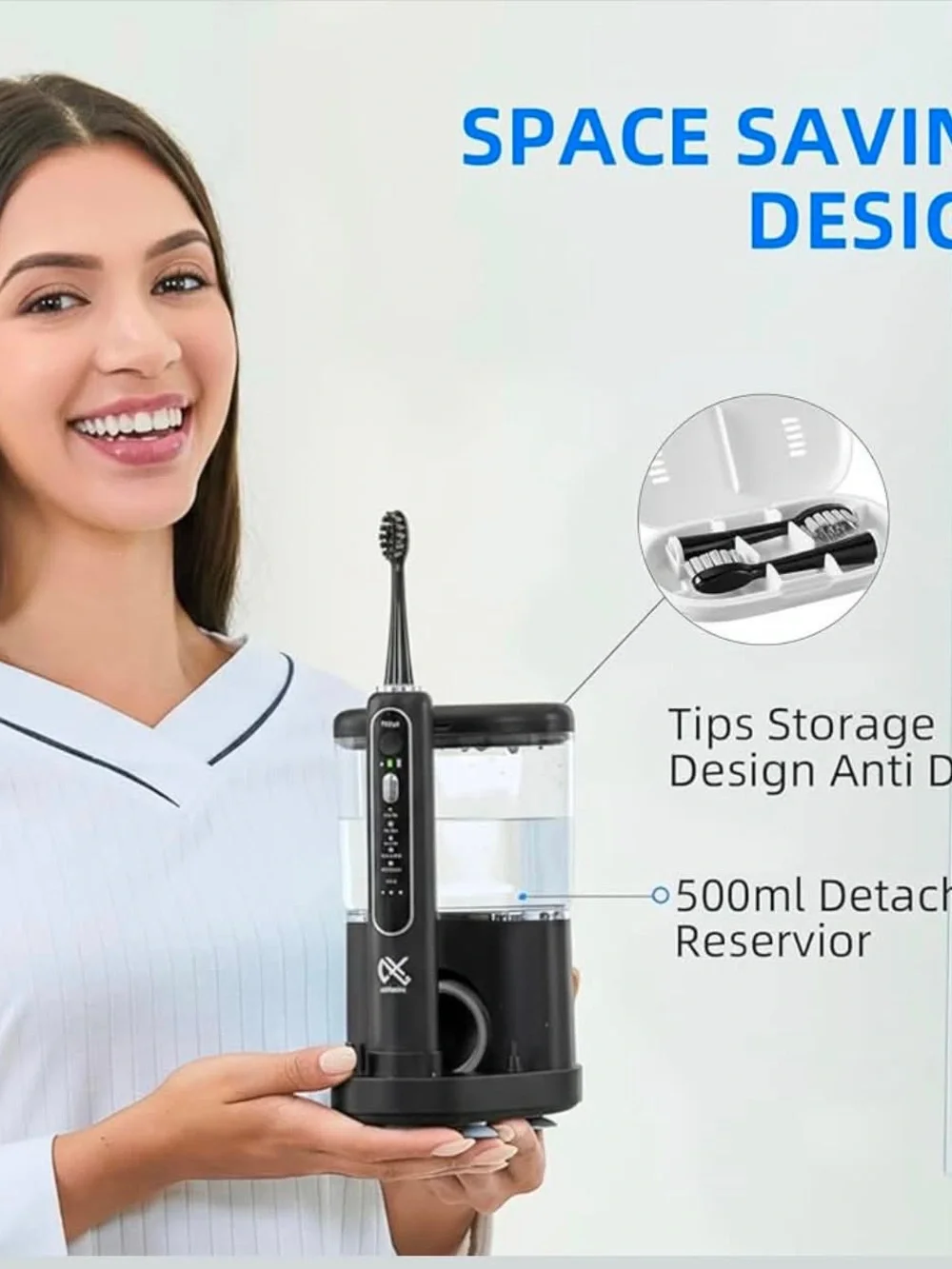 NEW Electric Toothbrush and Water Flosser, Sonic Electric Toothbrush Cordless